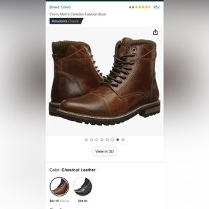 Crēvo Men’s Camden Fashion Boot
